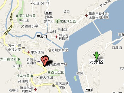 重庆万州商贸城位于万州区太白路128号,现有8500平方米黄金铺面,主营图片